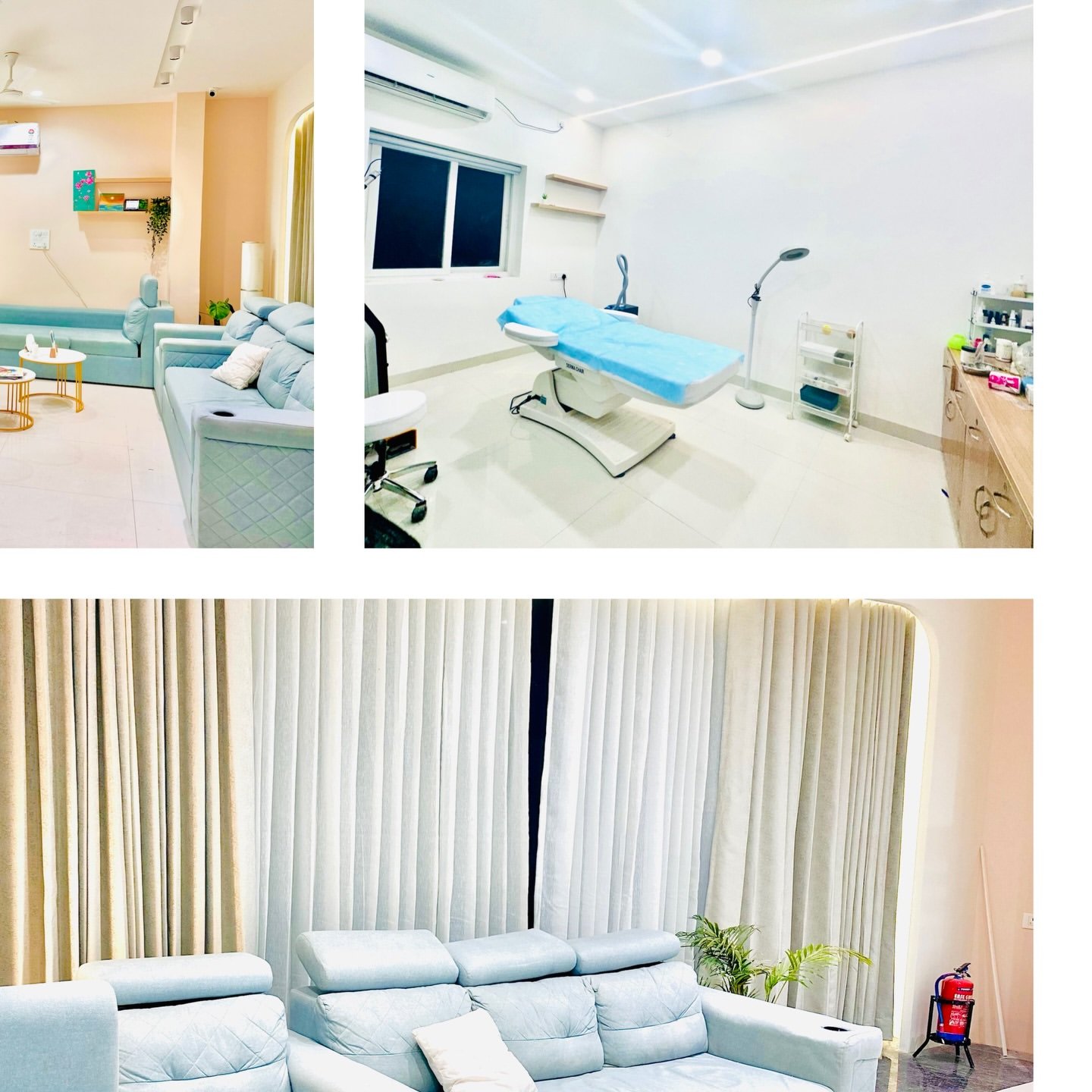 Sterile Dermatosurgery and Procedure Bed at Capstone Clinic