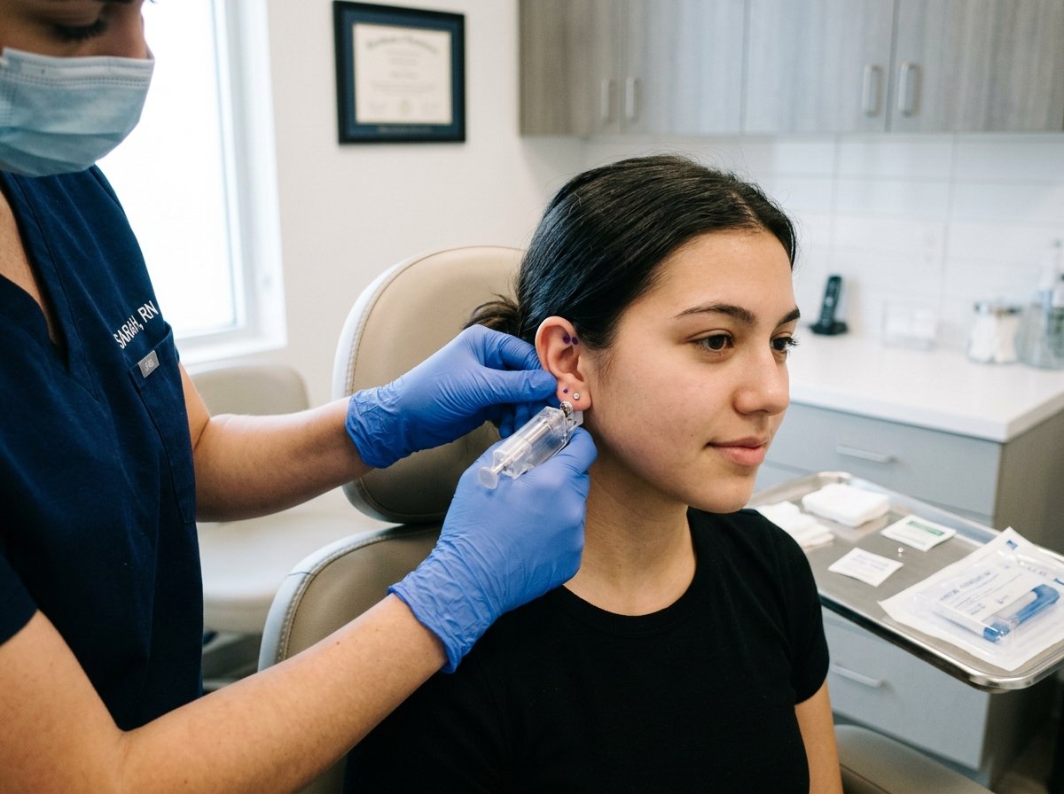 Ear Piercing at Capstone Clinic
